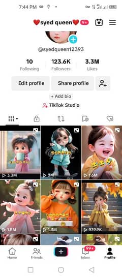 TikTok id for sell