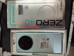 Infinix Zero 40 complete box 10/9 8/256