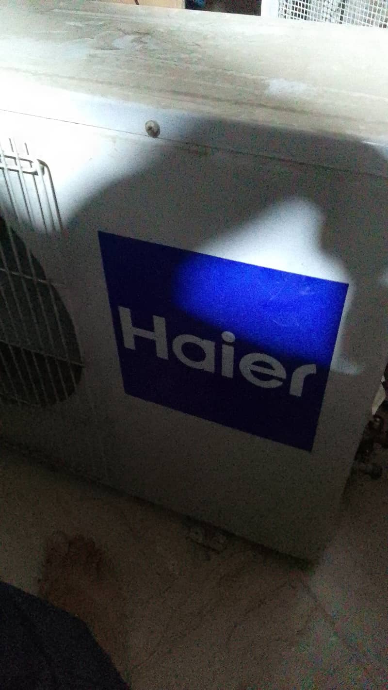 Haier used split ac in working condition ready to use 0