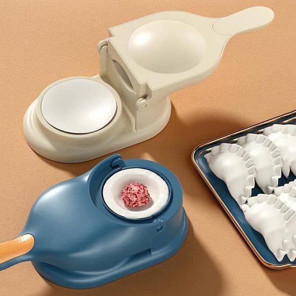 pack of 2 | 10pcs multi-function spit bone plate set +2 in 1 dumplings 4