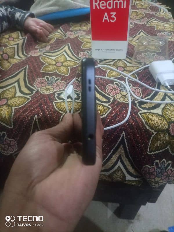 redmi a3x 4GB ram 64 GB memory 10 by 10 condition 1 4