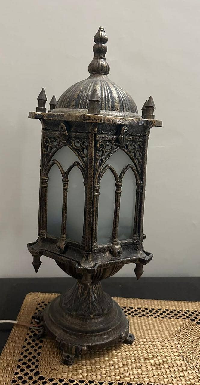 Antique Metal lamp 1