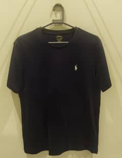 Polo Ralph Lauren - Men's casual navy blue t-shirt (branded)