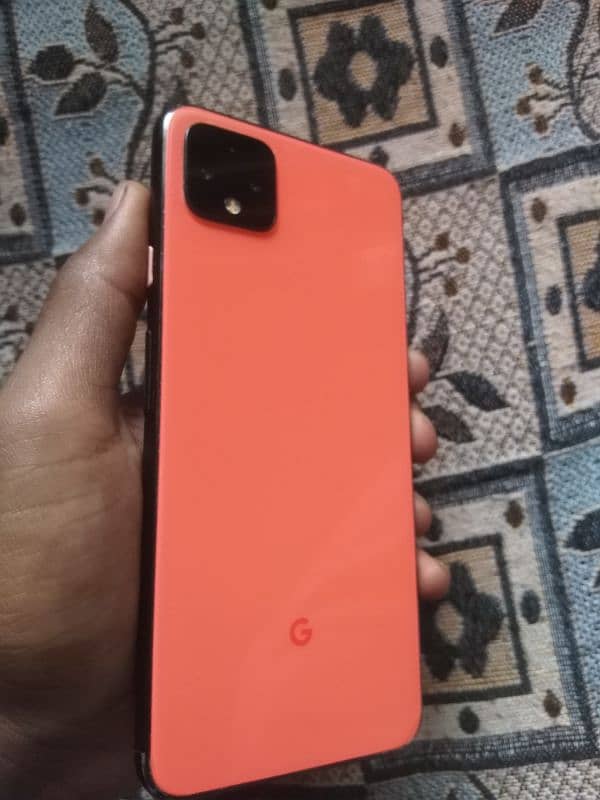 Google Pixel 4XL orange color 1