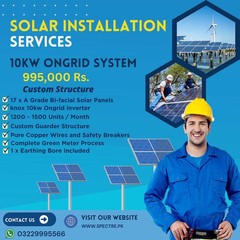 Solar Installation Services 1kw to 100kw 12