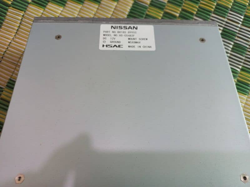 Nissan Audio Cd Player ,  Only Aux Available 4