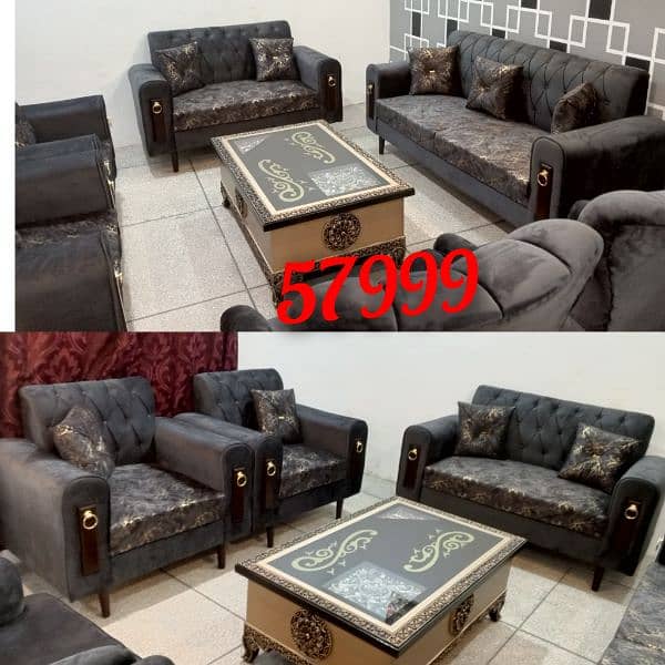 Ramzan super sale L shape sofa 7 seater sofa 5 seater sofa bed set 10