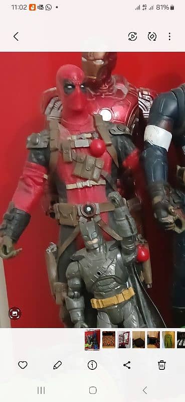 dead pool heavy pvc action figure. 3