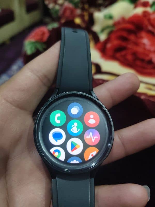 Samsung watch 5pro 16GB. 2GB RAM+ free glass 1