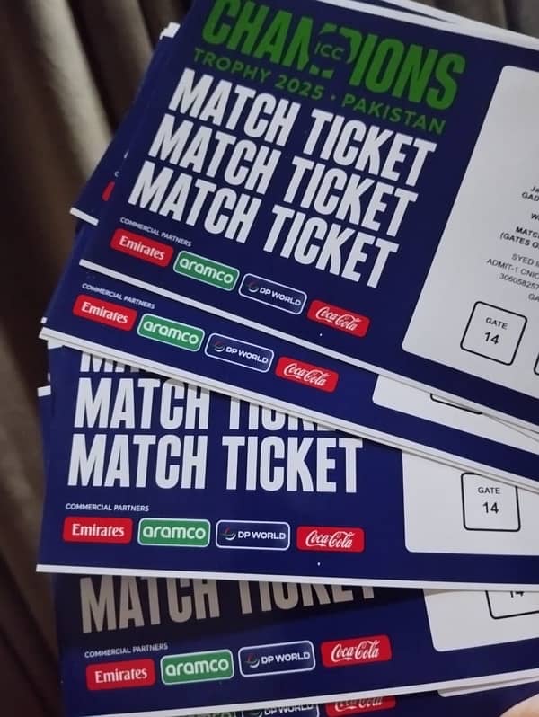 Semi-final Țickets 0