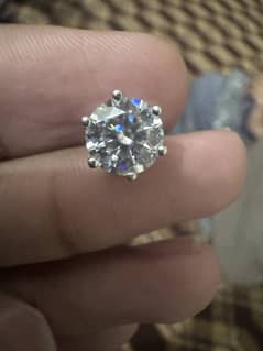 Heigh quality 2 carat moissonite for sale