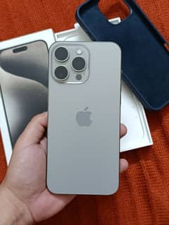 iphone 15 pro max 512gb HK (Pta Approved) Natural Titanium