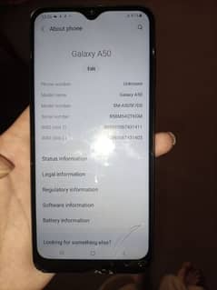 Samsung A50 4 & 128 gp pta proved dual sim. . .