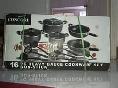 Concord 16 pcs non stick dinner sets