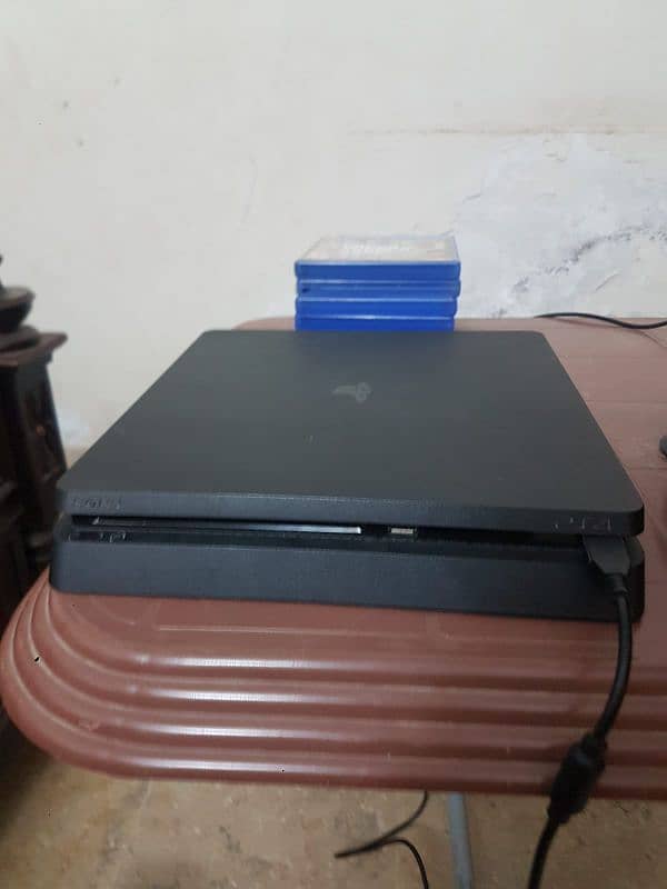 ps4 slim with pxn v3 pro with 6 cds 6