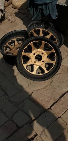 deep dish rims 15 inch 4 nut 114 pcd