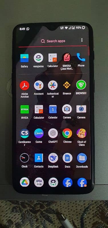 oneplus 6t all ok dual sim working No Exchange 4