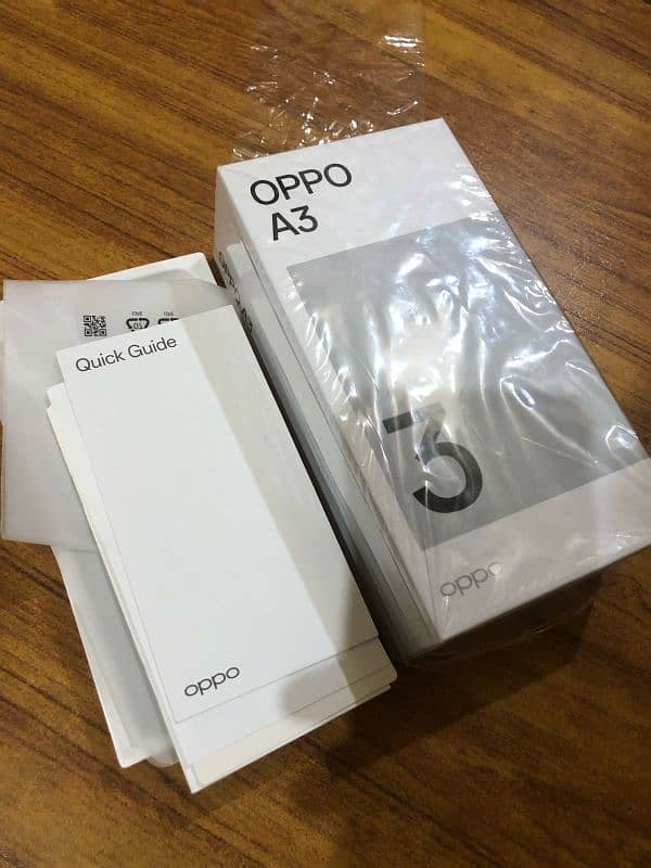 oppo A3 6/128 just box open 2