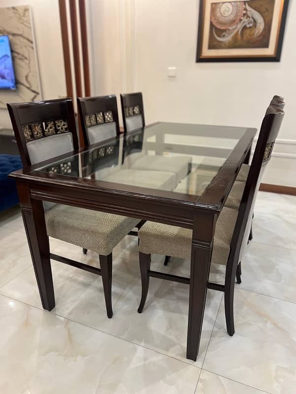 6 Chair Dining Table Set 6