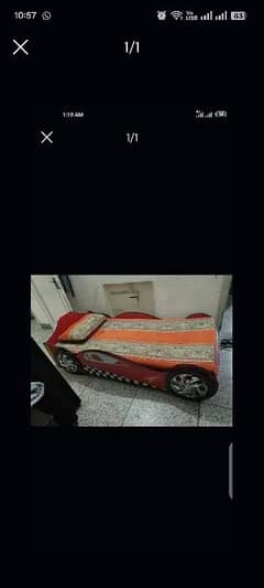 KIDS BED CAR SHAPE