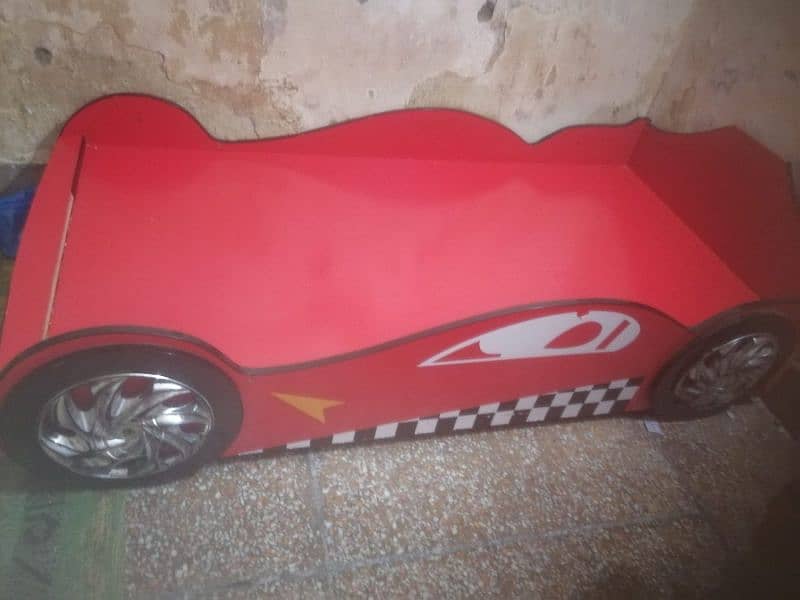 KIDS BED CAR SHAPE 2