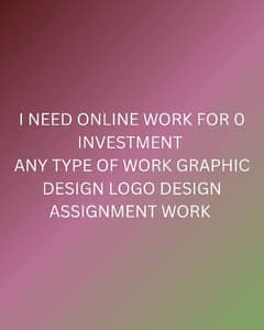 i need online work from home