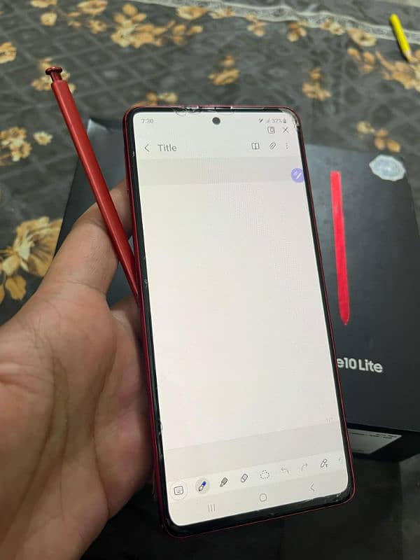 Samsung note 10 lite official dual. Sim approved 6