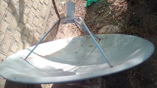 medium Size dish antenna with HD receiver and cable for sale