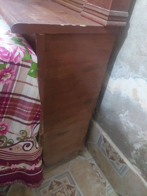 king wooden bed for sale urgent 6