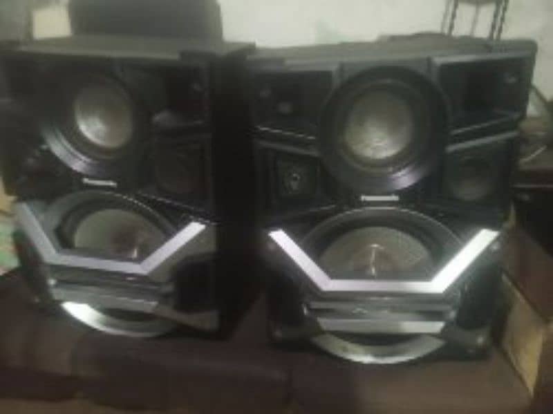 Panasonic speakers woofer pair 0