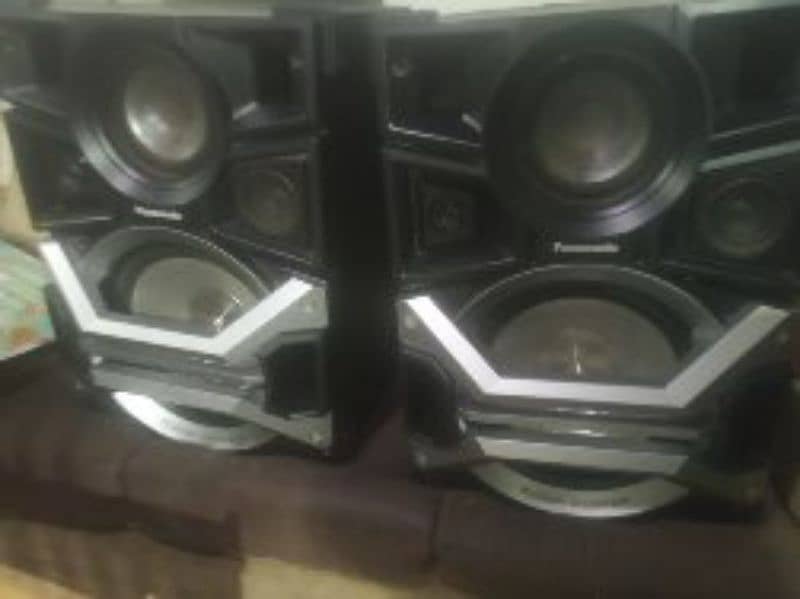 Panasonic speakers woofer pair 1