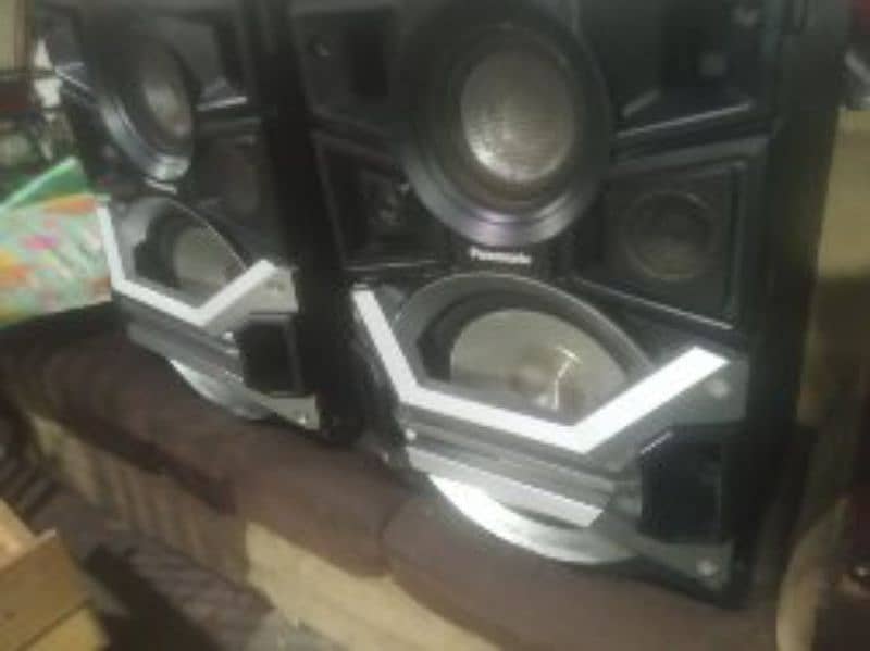 Panasonic speakers woofer pair 4