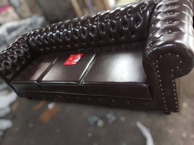 Sofa American design Chesterfield 3 seater 5