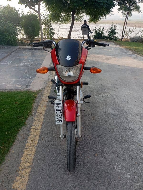 Suzuki 110 red colour 5