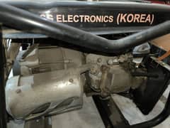 SG Korean Generator 3500 V PKR 40,000 With Battery fitted.