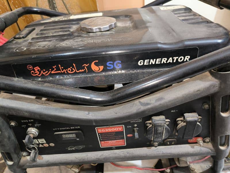 SG Korean Generator 3500 V PKR 40,000 With Battery fitted. 1