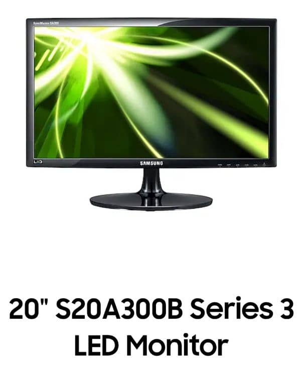 Samsung SyncMaster S20A300B 20" LED Monitor available for sale 0