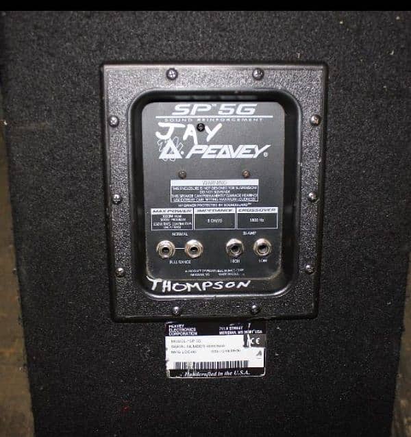 SP 5G speakers peavey brand Original made in USA 1