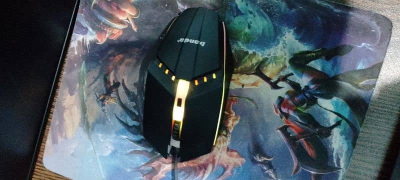 BANDA GAMING COMBO KEYBOARD, MOUSEPAD,MOUSE FOR SALE 1