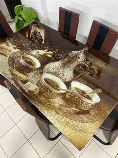 dinning table with 6 chairs