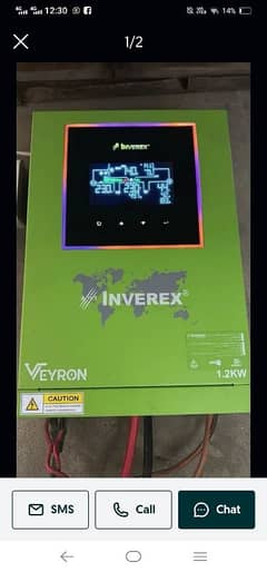 inverex 1.2 kw 3 years Warranty