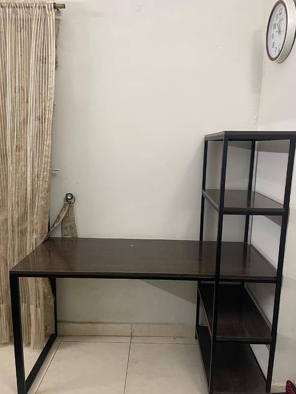 Study Table With Attached Book Shelves For Sale 4