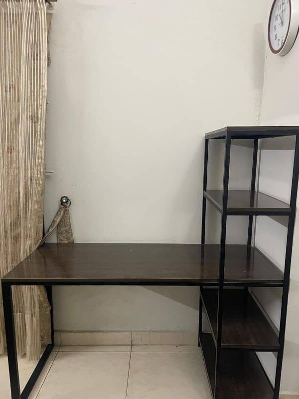 Study Table With Attached Book Shelves For Sale 5