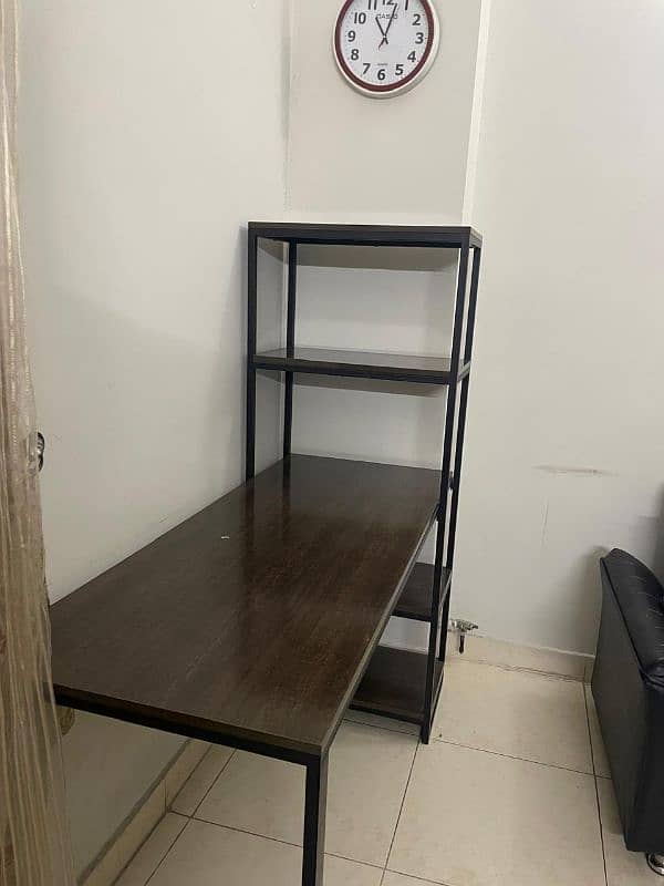 Study Table With Attached Book Shelves For Sale 6