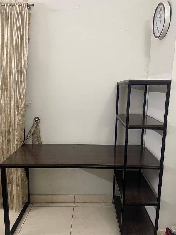 Study Table With Attached Book Shelves For Sale 8