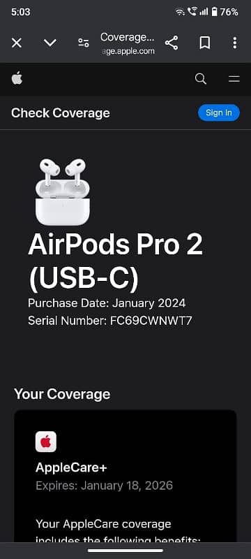 APPLE AIRPODS PRO 2 (BLACK) 2