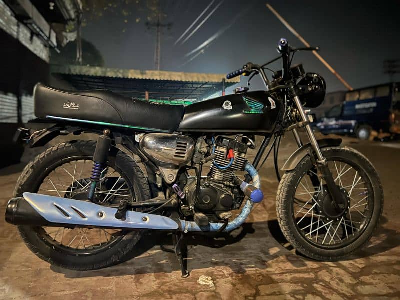 modified honda CG 125 1