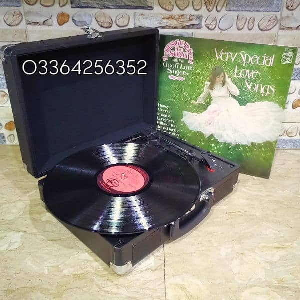 Turntable Gramophone Record player Antique Vinyl 0