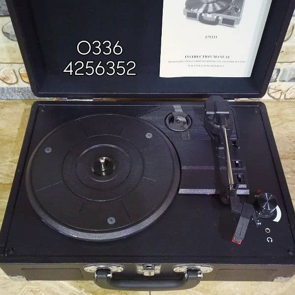 Turntable Gramophone Record player Antique Vinyl 4