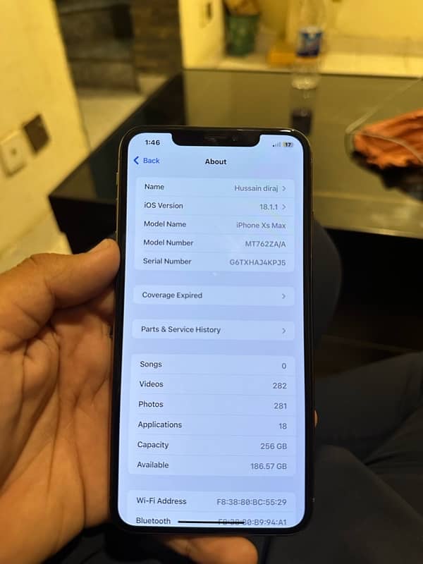 Xs Max Pta Approved Gold colour 6